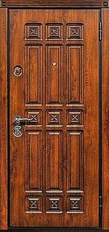 Входная дверь Czar-4 (МДФ Винорит / Массив дерева) - внутренняя сторона