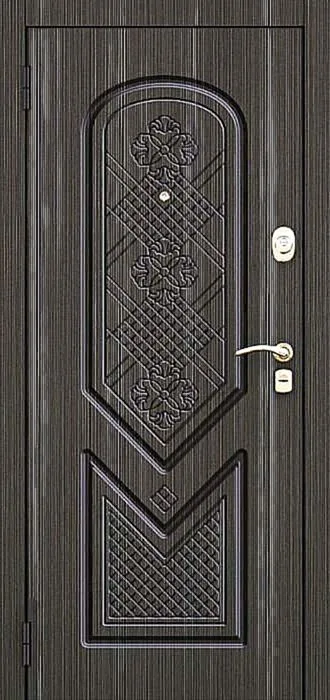 Входная дверь Kiparis-10 (МДФ Винорит / МДФ Филенчатый) - внешняя сторона