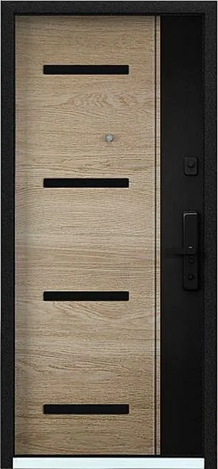 Входная дверь Titan-8 (Порошковое напыление / МДФ Филенчатый) - внутренняя сторона